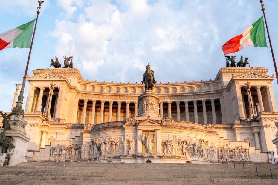 Imagem do parlamento italiano para ilustrar conteúdo sobre cidadania italiana.